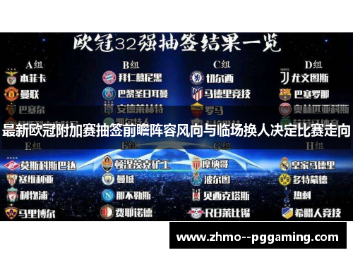 最新欧冠附加赛抽签前瞻阵容风向与临场换人决定比赛走向 最新欧冠附加赛抽签前瞻阵容风向与临场换人决定比赛走向